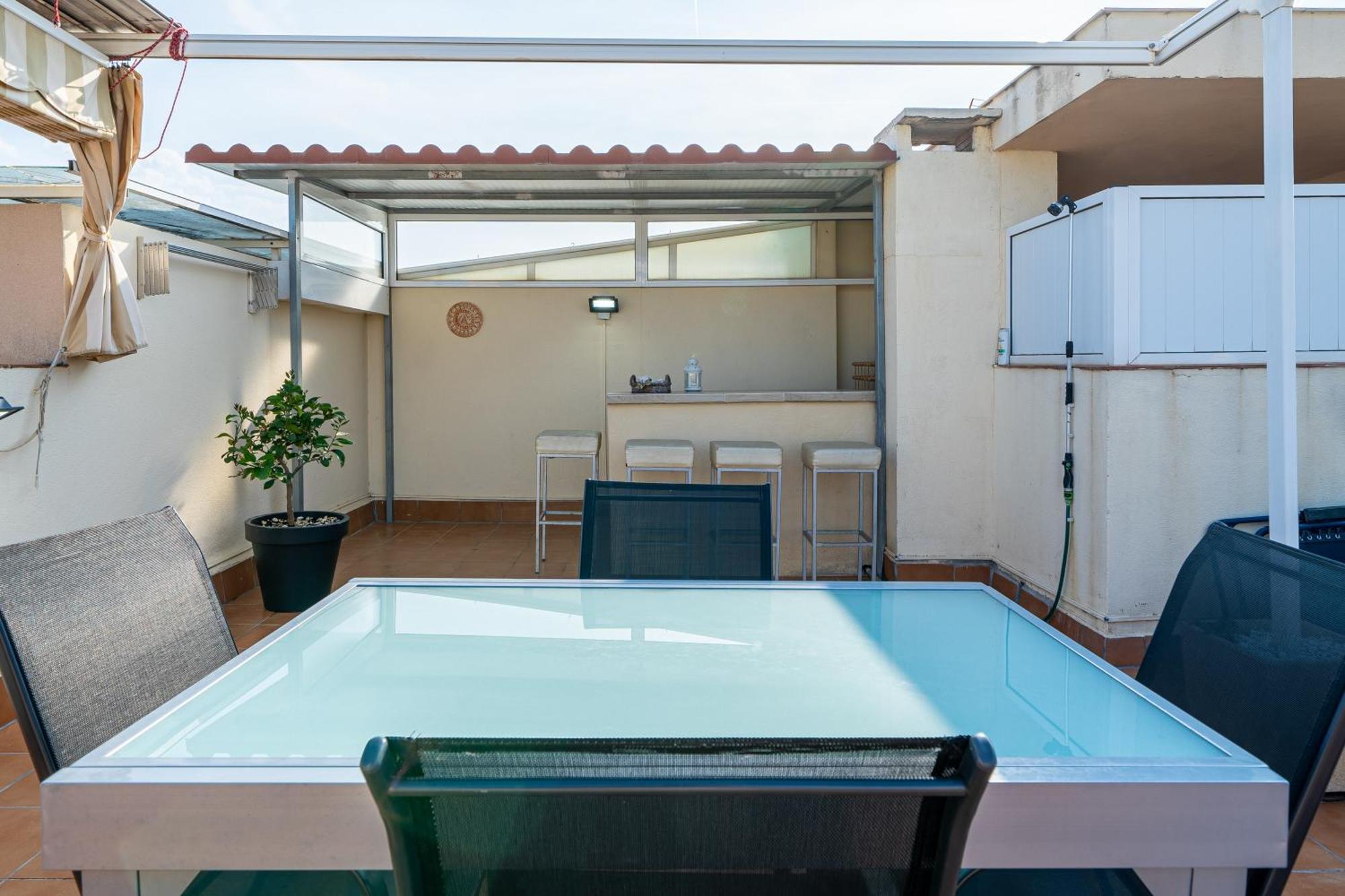 Atico Duplex Pepe Y Rosi Apartment Cunit Bagian luar foto